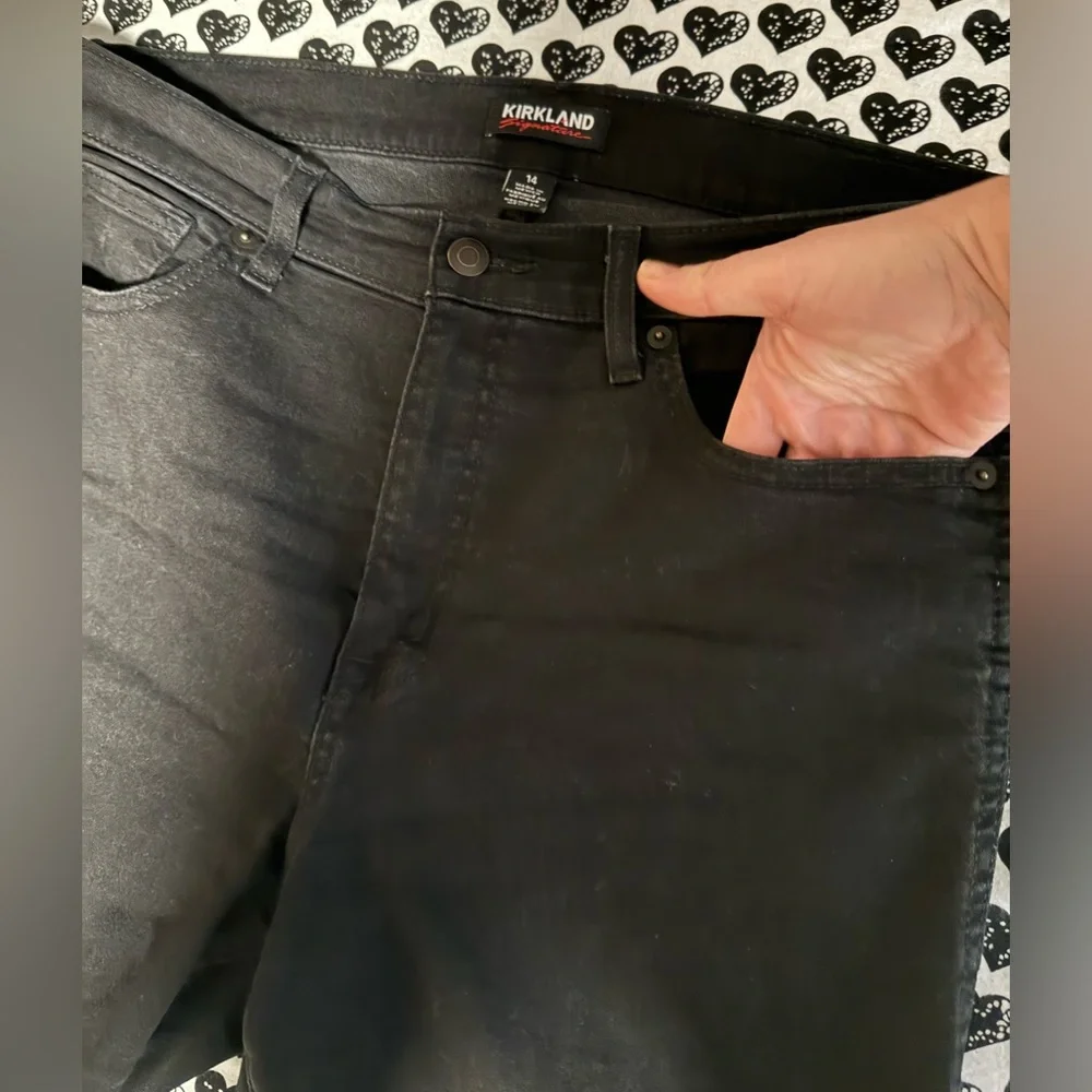 Kirkland signature women’s Black Jeans size 14 #003/12tt